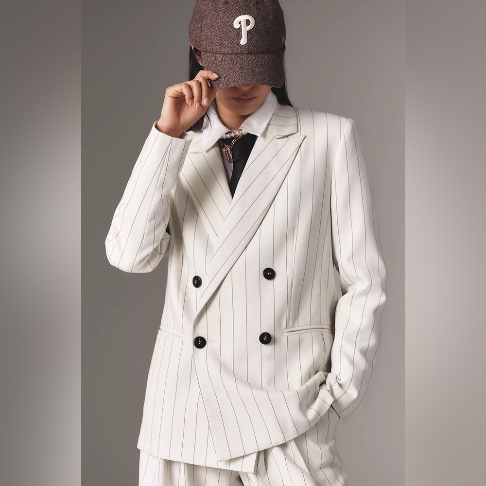 NWT! Anthropologie The Rue Oversized Blazer by Maeve 🪞